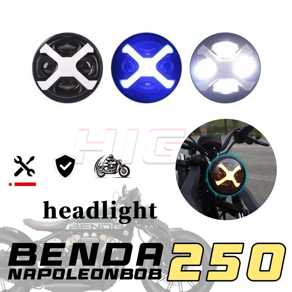 

BENDA NAPOLEONBOB 250 headlight Retro Venom headlight NAPOLEONBOB250