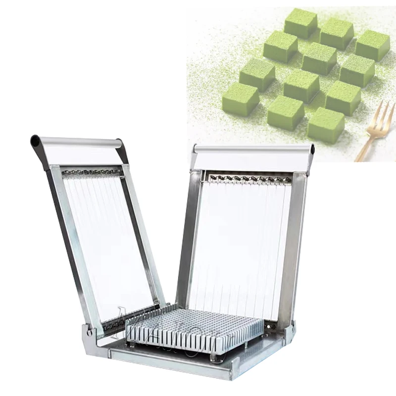 Cortador de alambre pequeño para guitarra de Chocolate, herramienta de corte, pan de Tofu, máquina cortadora de cubos de queso, 200x200mm