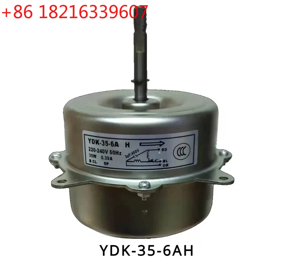 YAO New Fan Motor YDK-35-6A H For Chigo Air Conditioner Indoor Unit YDK-35-6AH 220V 50Hz 35W Conditioning Parts