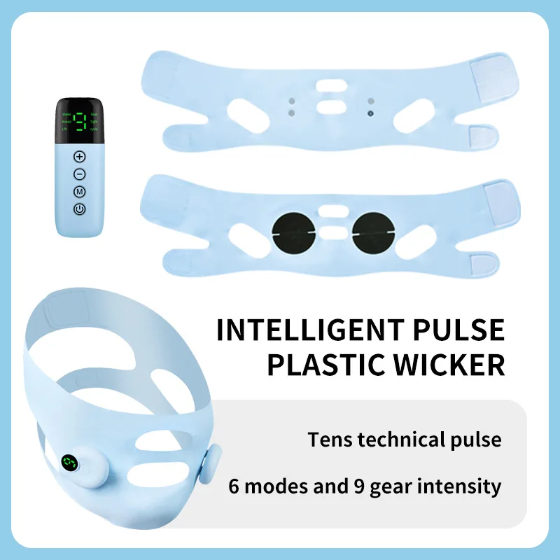 الذكية نبض تشكيل الوجه أداة التجميل EMS مكركرنت رفع الخامس جهاز شد الجلد المضادة للتجاعيد مدلك الوجه #6