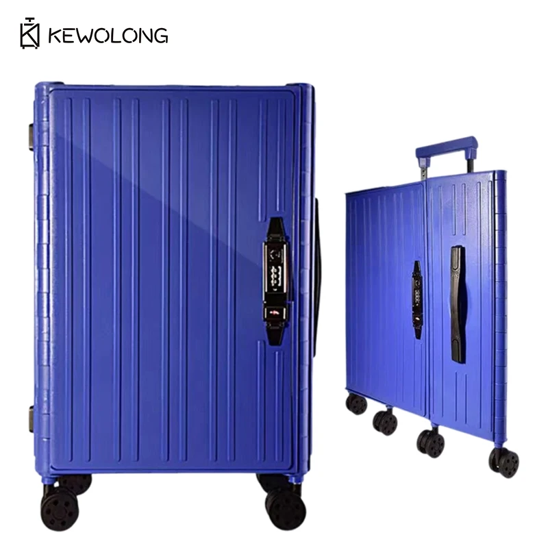 

Foldable 20 Inch Carry On Luggage with TSA Lock & Spinner Wheels, Lightweight Travel Suitcase, Fast Shipping
