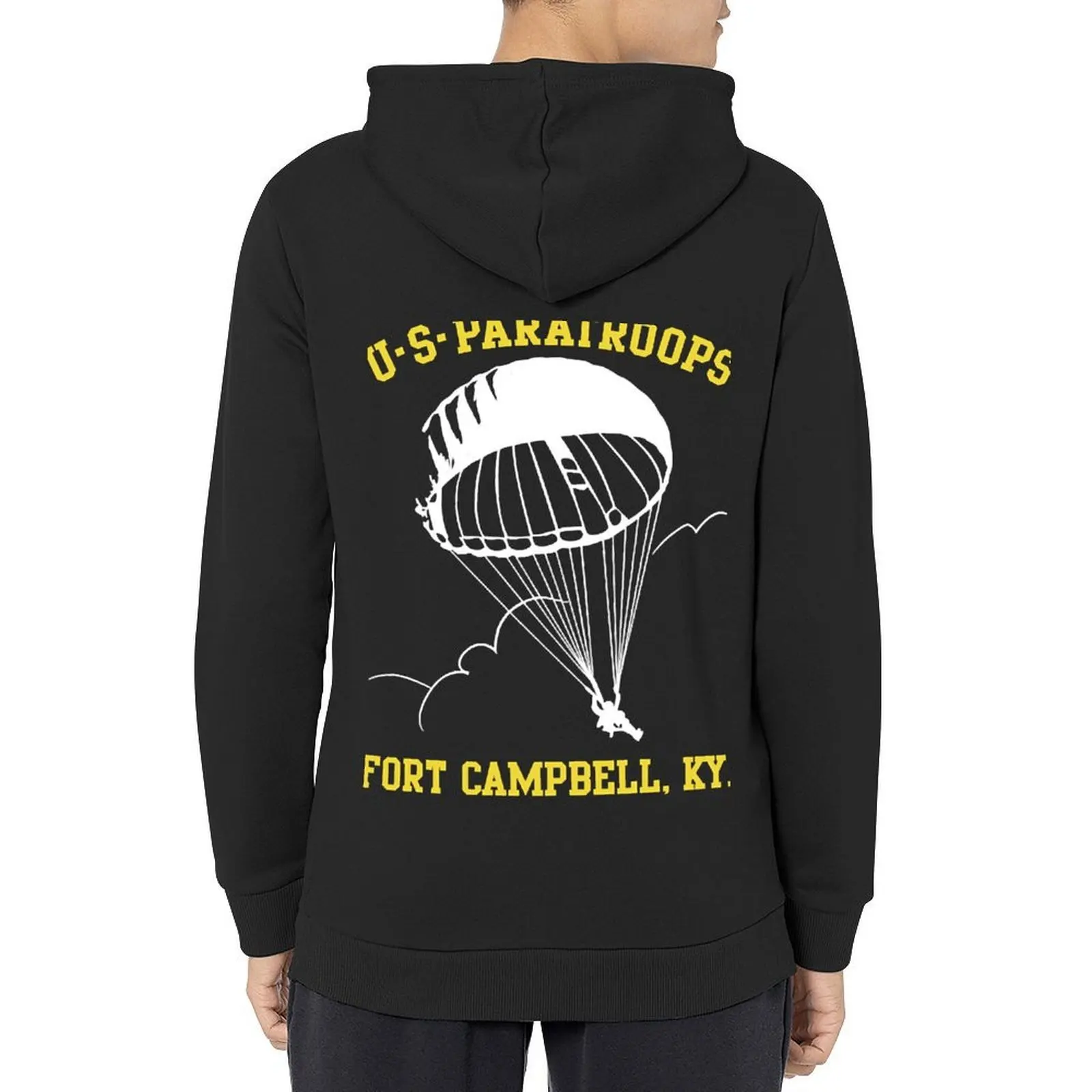 

Mod.4 United States Paratroopers Fort Campbell Hoodie men's clothing japanese style men's coat new in hoodies & sweatshirts