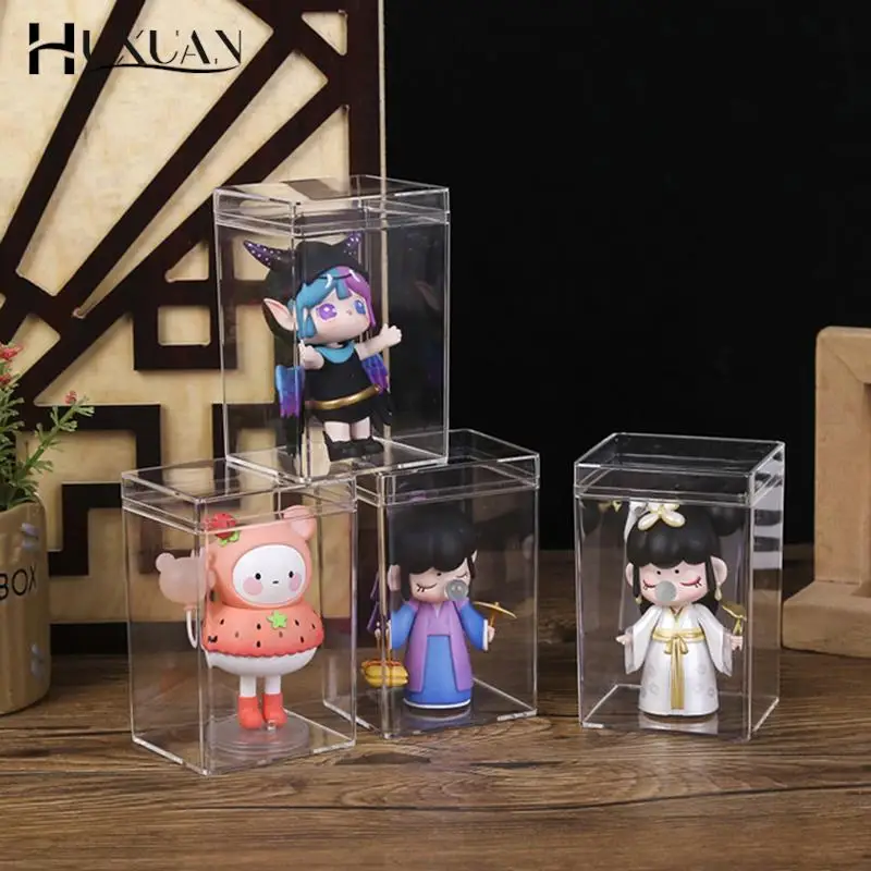 Rectangular plastic box Biscuit candy doll Gift Packaging Box Transparent Box