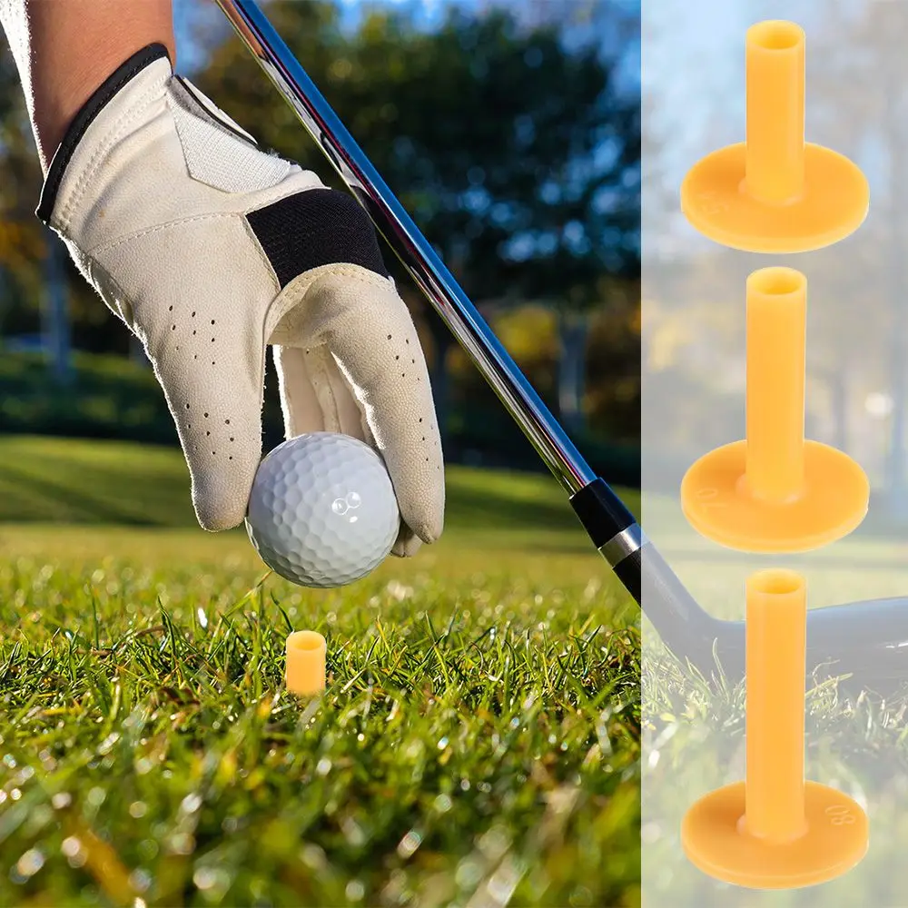 

Durable Training Practice Accessories Sports Part Rubber Durable Golfer Ball Tees Holder Golf Tees