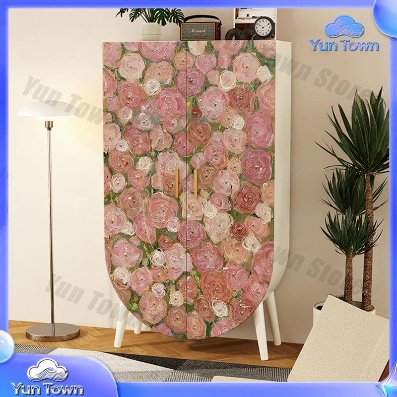 Women Bedroom Luxury Wardrbe Portable Drawers Cubes Girls Clothes Open Wardrobe Organizer Storage Wooden Armario Furniture