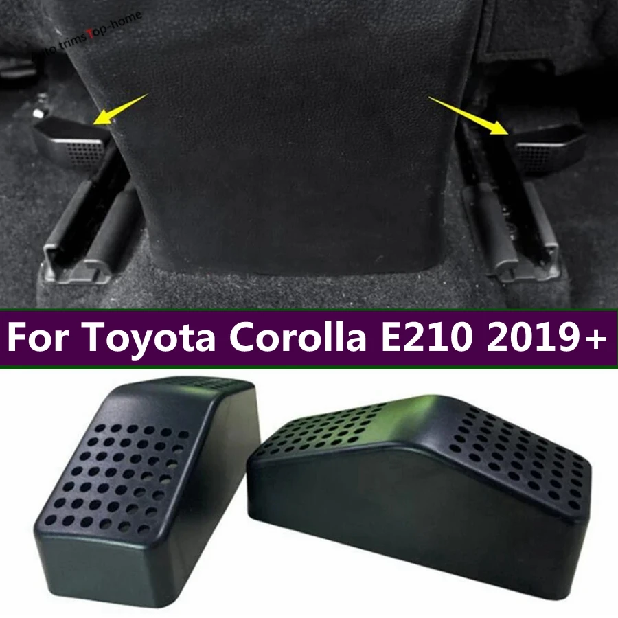 Car Rear Seat Under Air Vent Outlet Cover Case Protective Mask Accessories Fit For Toyota Corolla E210 2019 2020 2021 2022 2023