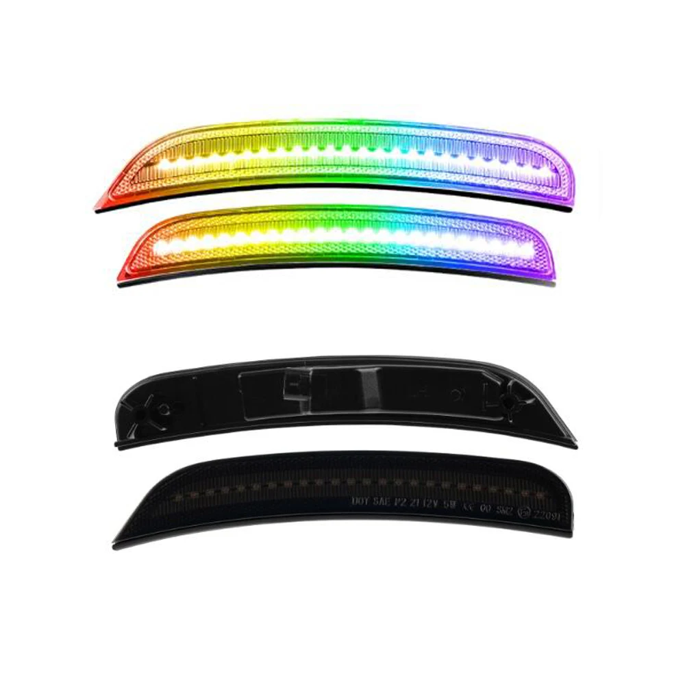 

Светодиодные боковые габаритные фонари, совместимые с Chrysler 300 300 300C 300S 300 Limited 300 Touring, габаритные фонари переднего и заднего крыла 2015-2024 гг.