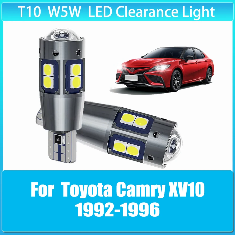 

2X T10 W5W LED Width Light Bulb Super Bright Auto Clearance Lights 12V for Toyota Camry XV10 1992 1993 1994 1995 1996