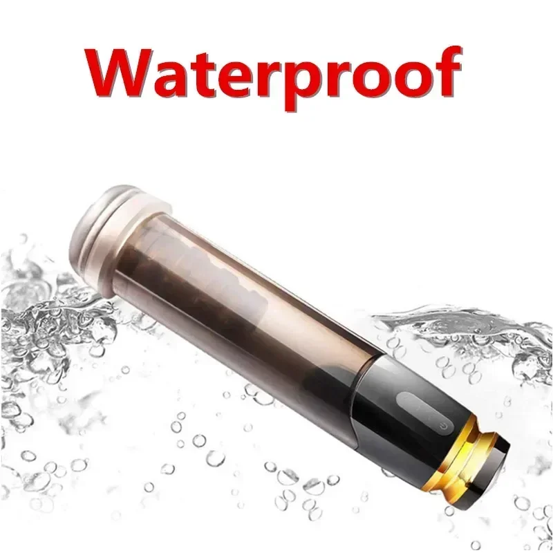 Male Masturbators Penis Enlargement Vacuum Pump Erection Electric Suction Cup Negative Pressure Telescopic Enlarger Sex Toy - Image 5