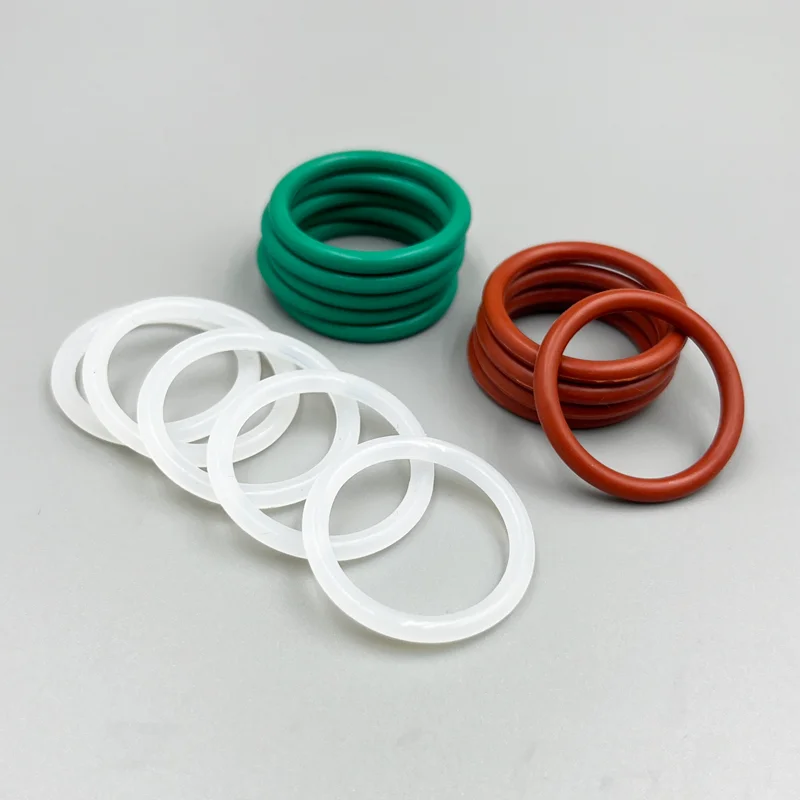 Rondella di tenuta O-ring in Silicone VMQ FKM O-Ring in gomma fluorurata verde resistente all\'olio ad alta temperatura per macchina da caffè con