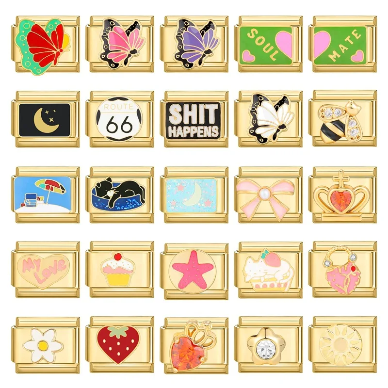 memnon-2024-Золотые-подвески-бабочки-Итальянские-подвески-звенья-подходят-для-браслета-9-мм-из-нержавеющей-стали-diy-Изготовление-ювелирных-изделий