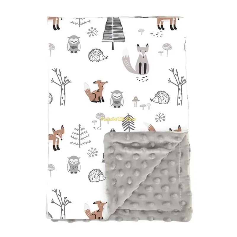 WXTD 100x75cm بطانية متعددة الوظائف للبنين الفتيات بطانية مزدوجة بطانيات الأطفال حديثي الولادة