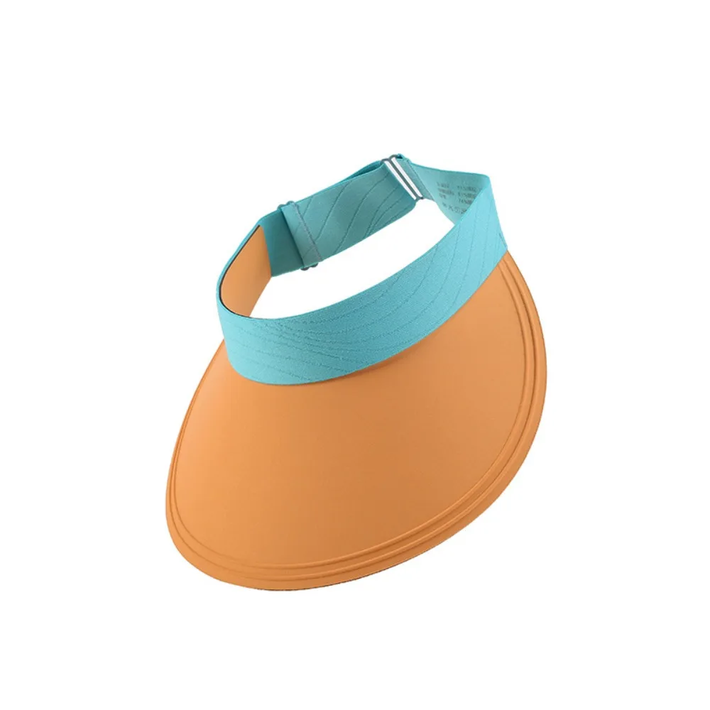 

Ice Silk Summer Seamless Sun Hat Large Brim Adjustable Sunscreen Baseball Cap Air Top Empty Top Breathable Air Sun Hat