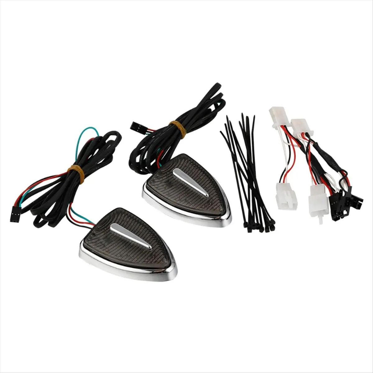 

Motorcycle Aero Head Marker Lights Smoke Lens for Goldwing 1800 GL1800 2012-2017 Accessories-ABVK