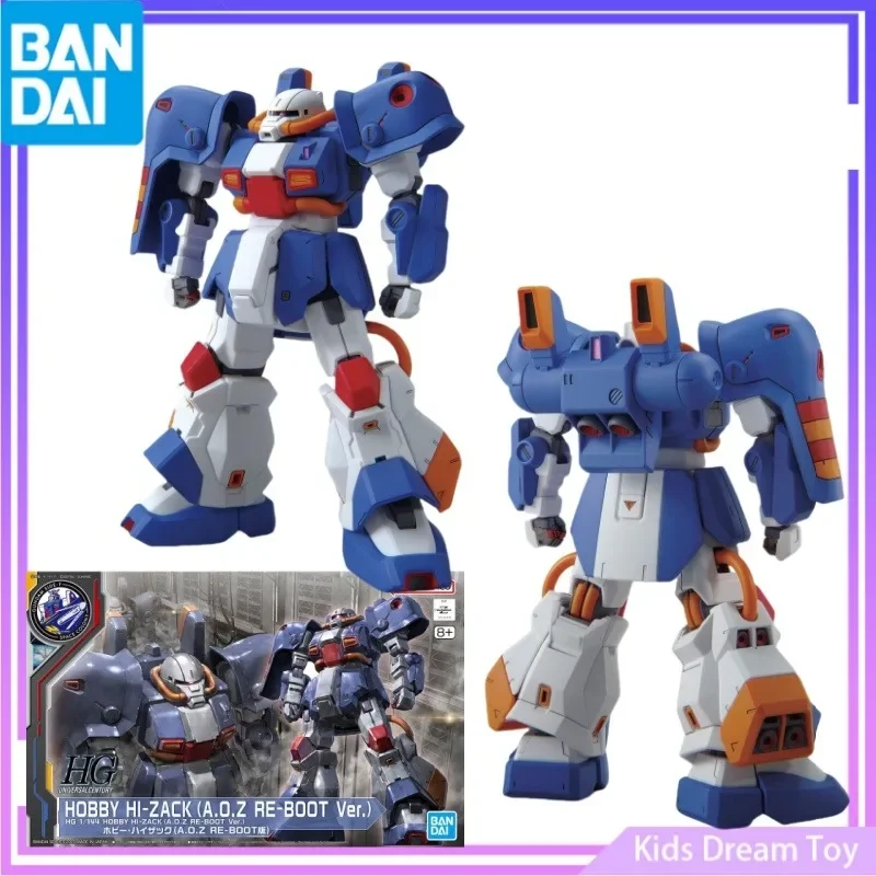 

Bandai в наличии Original HGUC 1/144 GUNDAM HOBBY HI-ZACK(A.O.Z RE-BOOT Ver.) Аниме экшн-Фигурки игрушки коллекционные модели подарки