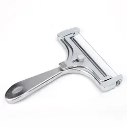 1PC Stainless Steel Thickness Adjustable Cheese Slicer Cutter Cheese Scraper Butter Slicer Cake Shop Kitchen Cooking Tool