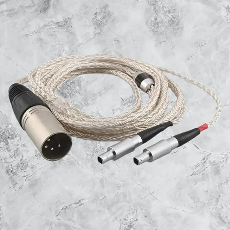 

Premium 16-Core XLR Balanced OCC Silver Audio Cable for HD800/800S/820 Series & Enigma Dharma D1000