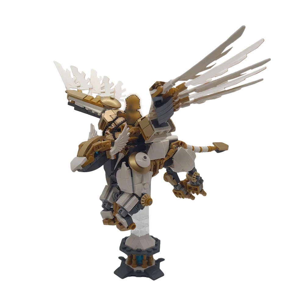 MOC-116421 Griffoned Machina Khối Bộ Cho Mecha Đấu Trường La Mã Mô Hình Viên Gạch Đồ Chơi Trò Chơi Cổ Điển Mech Chiến Binh Robot Sinh Nhật Quà Giáng Quà Tặng