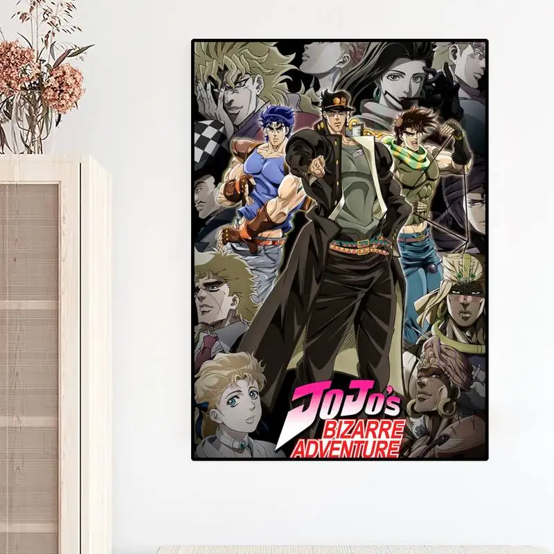 Anime JoJos Bizarre Adventure POSTER Poster Prints Wall Painting Bedroom Living Room Decoration Home