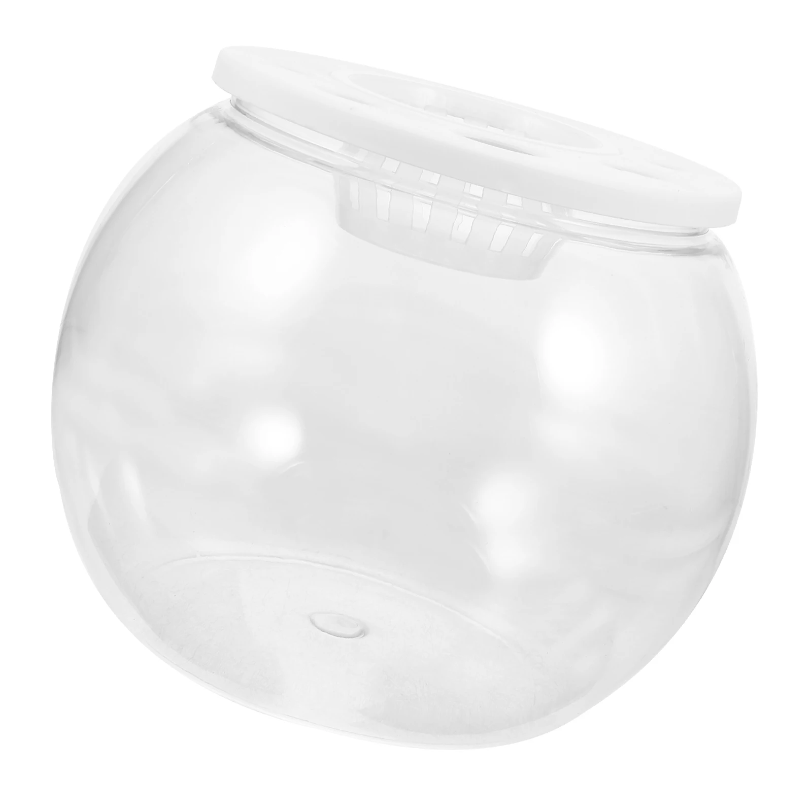 

Desk Fish Tank Clear Transparent Aquarium Small Goldfish Tank Decorative Desktop Betta Fish Bowl Ecological Use