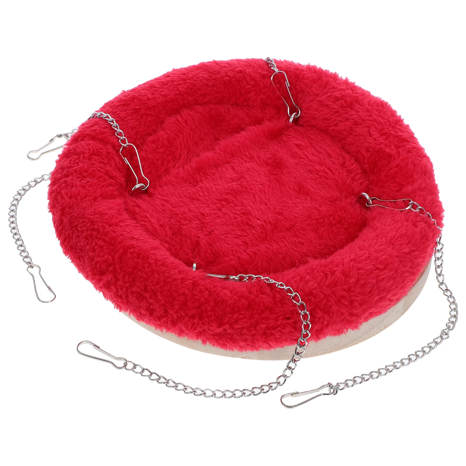 

Parrot Nest Hammock Bird Blanket for Cage Warm Bed Bedding Solid Wood Sleeping Mat Perch