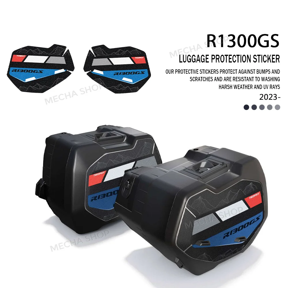 

Для BMW R 1300 GS R1300GS: Защитные наклейки для кофров, боковых и верхних кейсов Vario, утолщенные, 2024 2025 2026