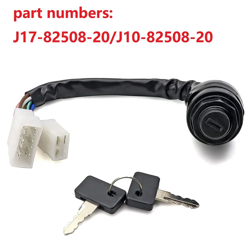 

A040-Golf Cart Ignition Key Switch For Yamaha Gas G1 1978-1989 J17-82508-20/J10-82508-20