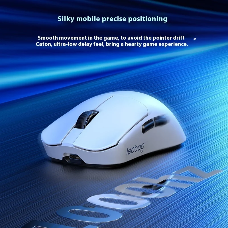 ماوس GM3 لاسلكي ثلاثي الوضع قابل لإعادة الشحن لأجهزة الكمبيوتر المحمولة الرياضية الإلكترونية للألعاب - خيارات سلكية بلوتوث متاحة #3