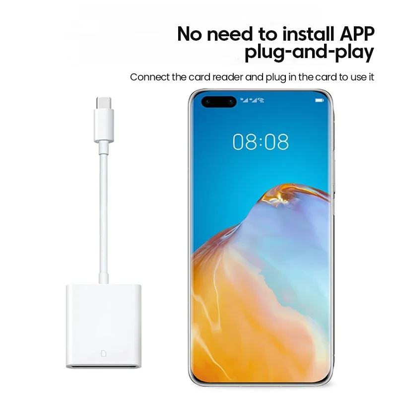 USB Type C Adapter 3 in 1 Data Transfer Hub Type C USB Converter Adapter For iPhone15 Macbook Huawei Samsung S21 S20 Xiaomi OPPO