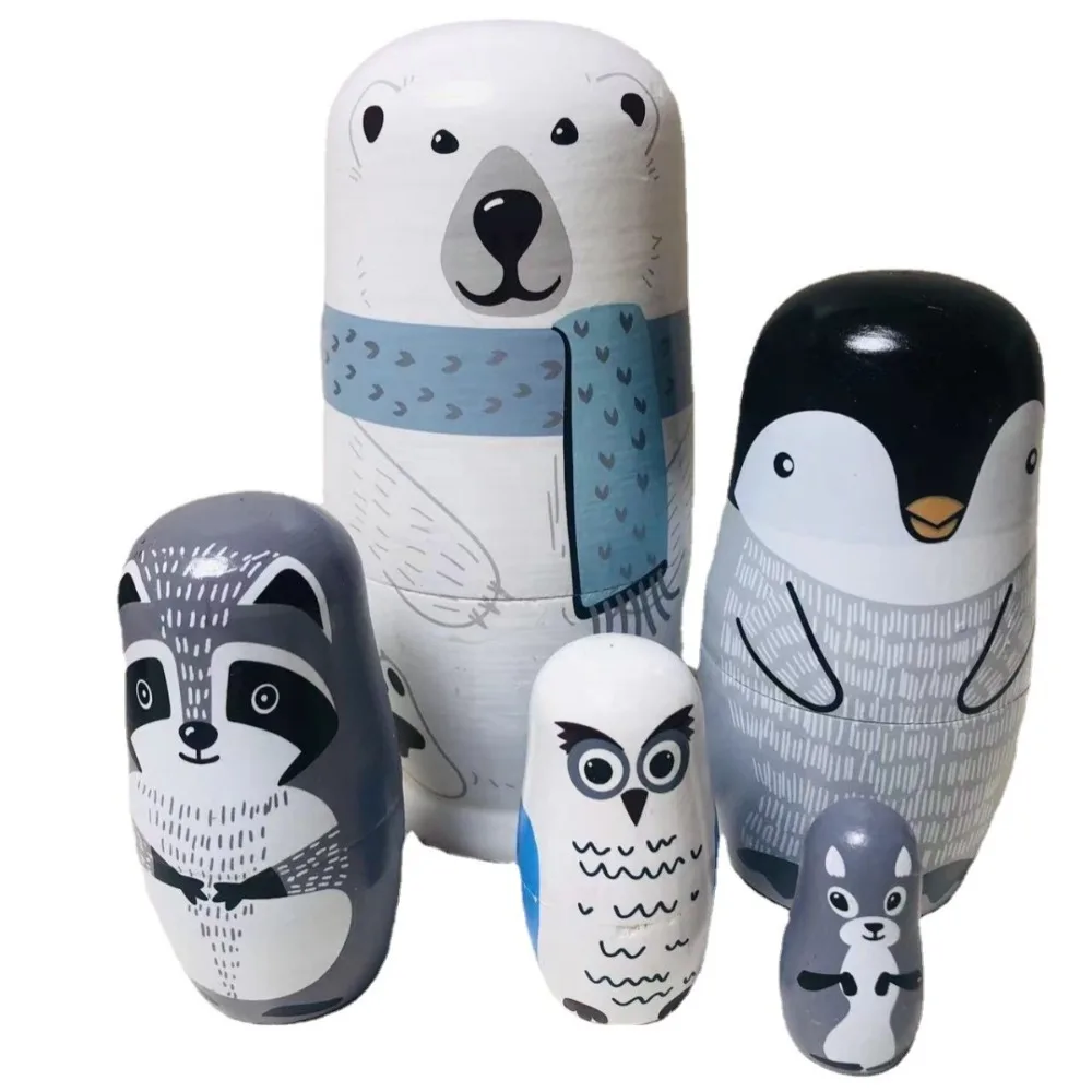 

Ручная роспись, игрушки, русские матрешки, коллекция фигурок, деревянные матрешки, игрушки, украшения, мультяшные штабелируемые куклы ручной работы