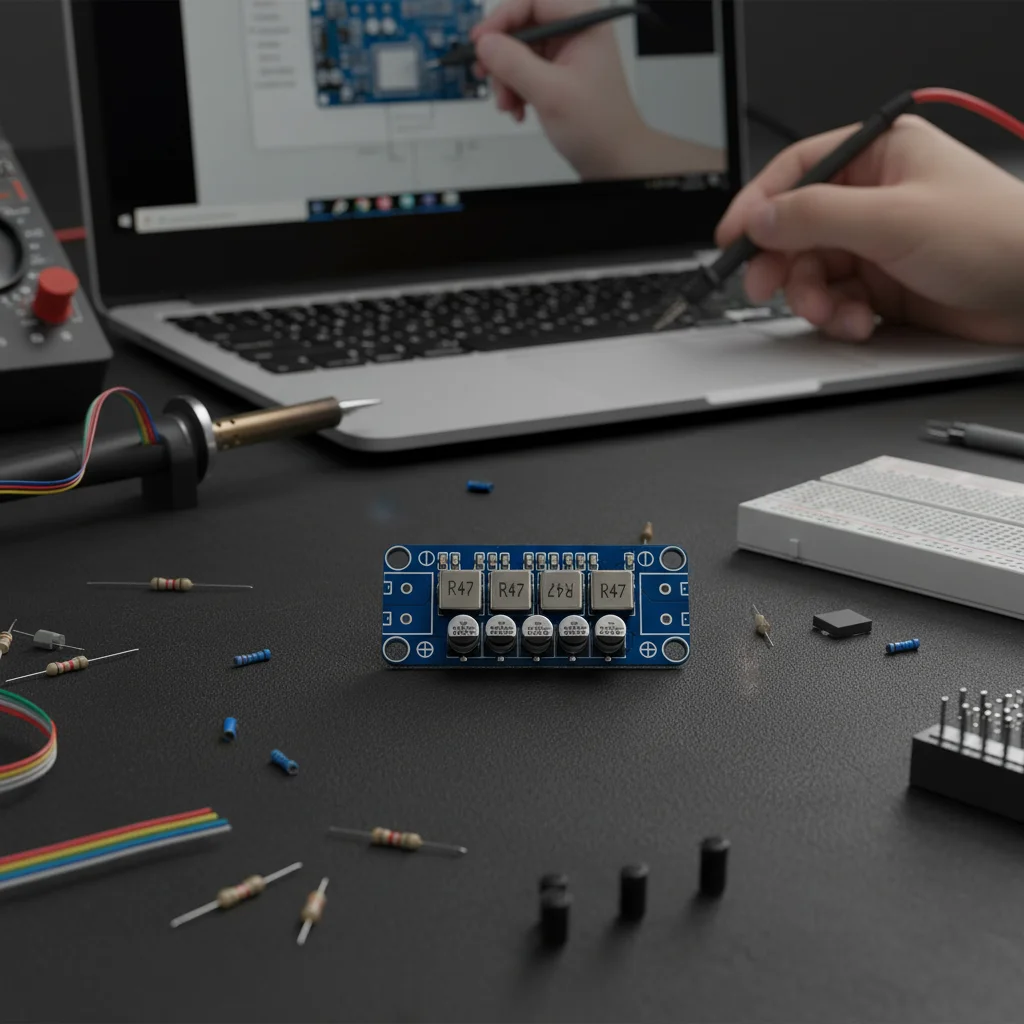 وحدة تصفية إمداد الطاقة DC وحدة منظم جهد التمرير المنخفض تقلل التموج لإمدادات الطاقة مع تموج كبير