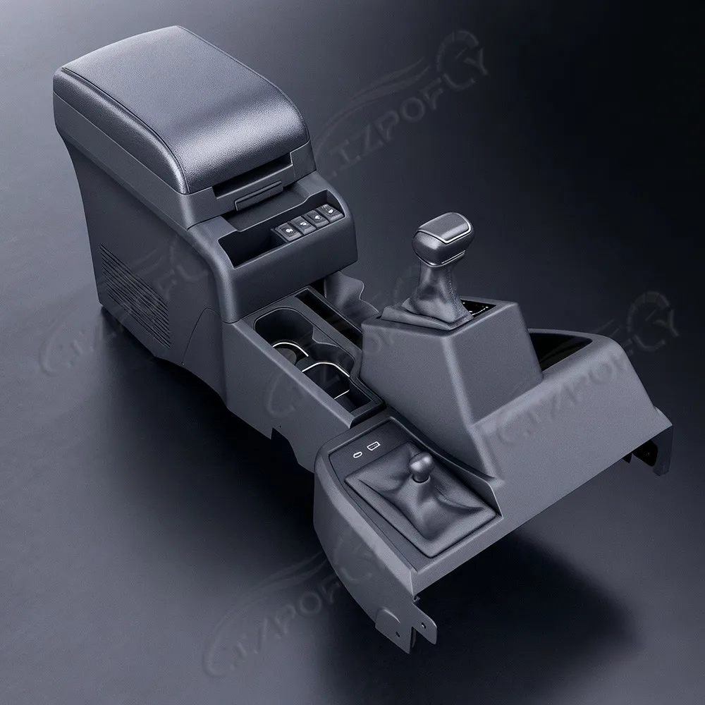 Car Interior Center Console Upgrade Set For Toyota 2007-2024 Armrest Refrigerator Box Gear Shift Trim Accessories