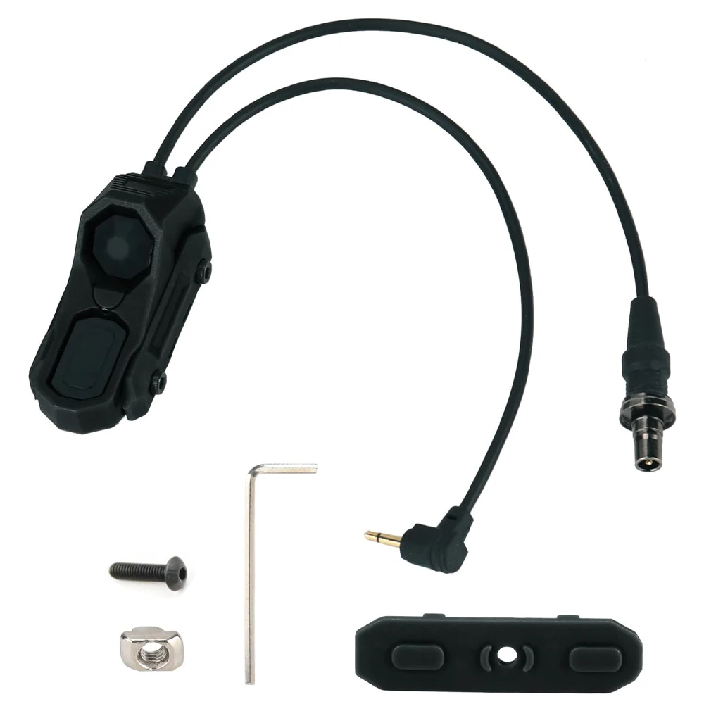 التكتيكية AXON البعيد في الخط المزدوج وظيفة مفتاح الضغط مصباح يدوي PEQ NGAL الليزر الضغط على زر SF/2.5 ///قابس الرافعة