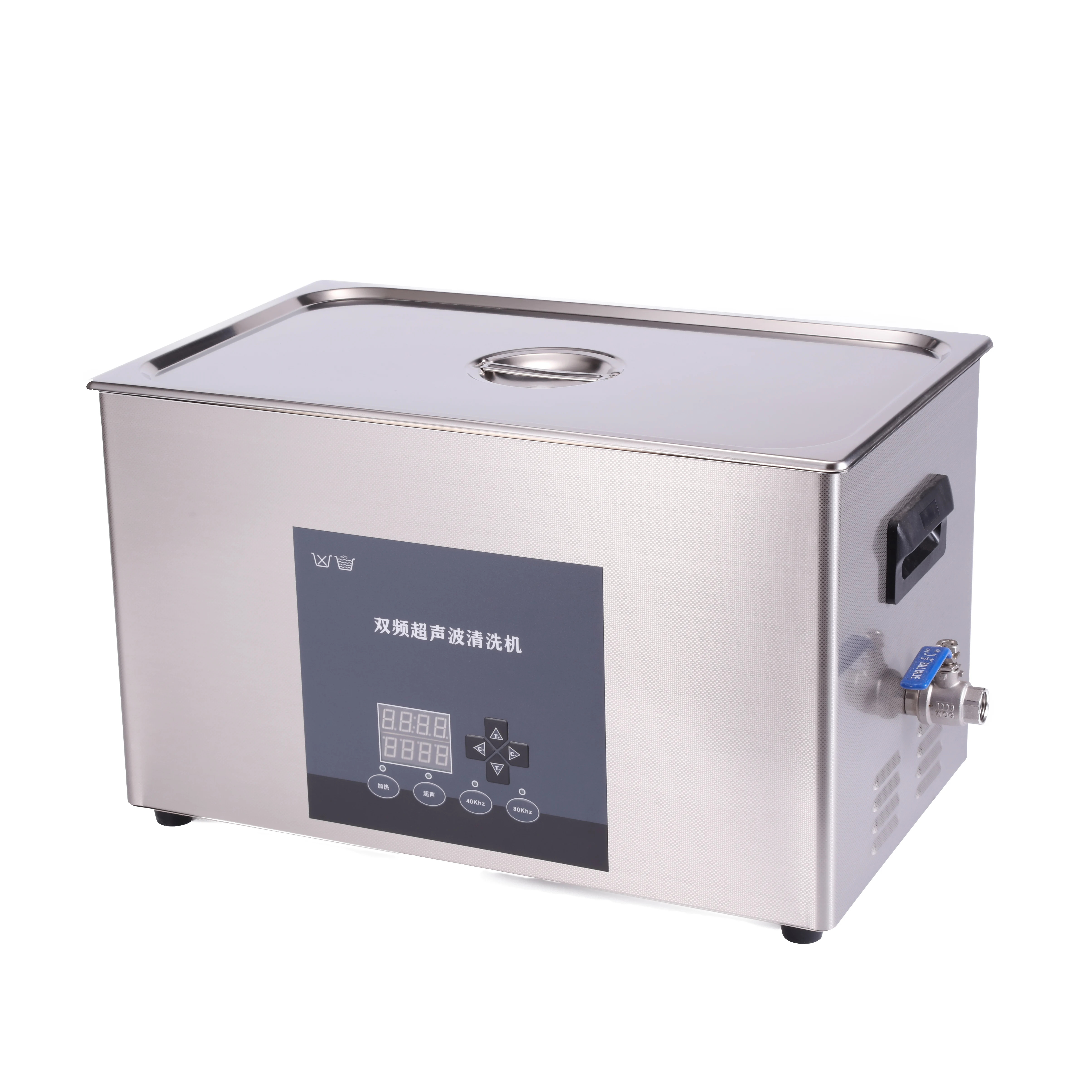 

SSD480-22H 22L Benchtop Laboratory Dual Frequency Ultrasonic Cleaner for Jewelry, PCB, Glasses, Razor, Watches