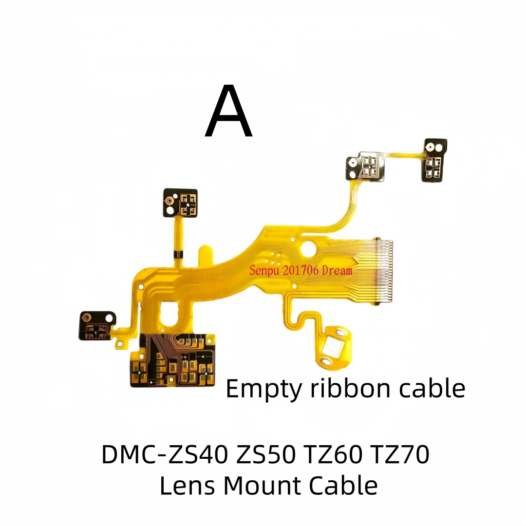 For Panasonic DMC-ZS40 ZS50 TZ60 TZ70 Lens Base Flex Cable, Rear Group Flex Cable With Optocoupler Camera