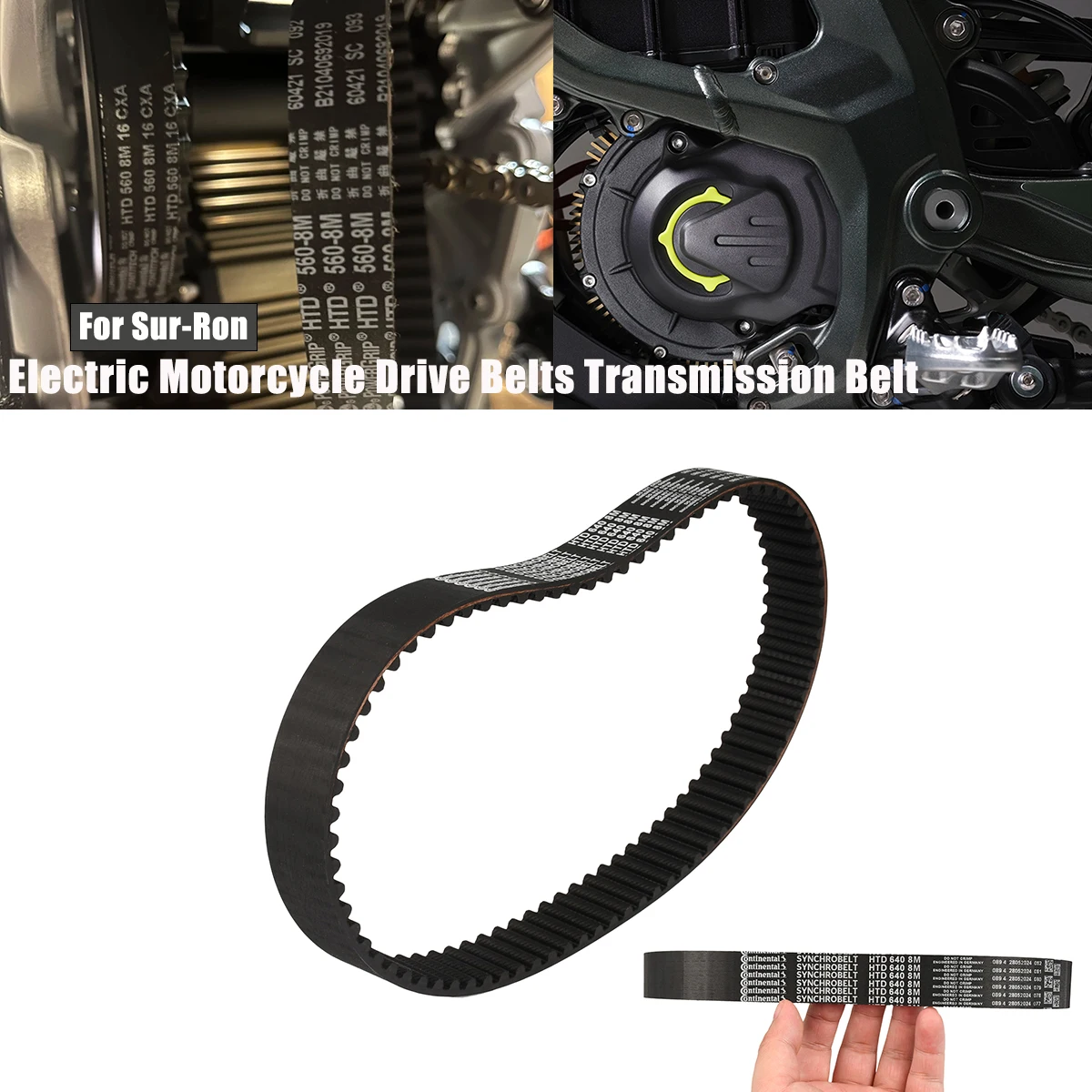 

Electric Motorcycle Drive Belts Transmission Belt For Surron Ultra Bee Sur-Ron Sur ron Enduro Dirt Pit Bike