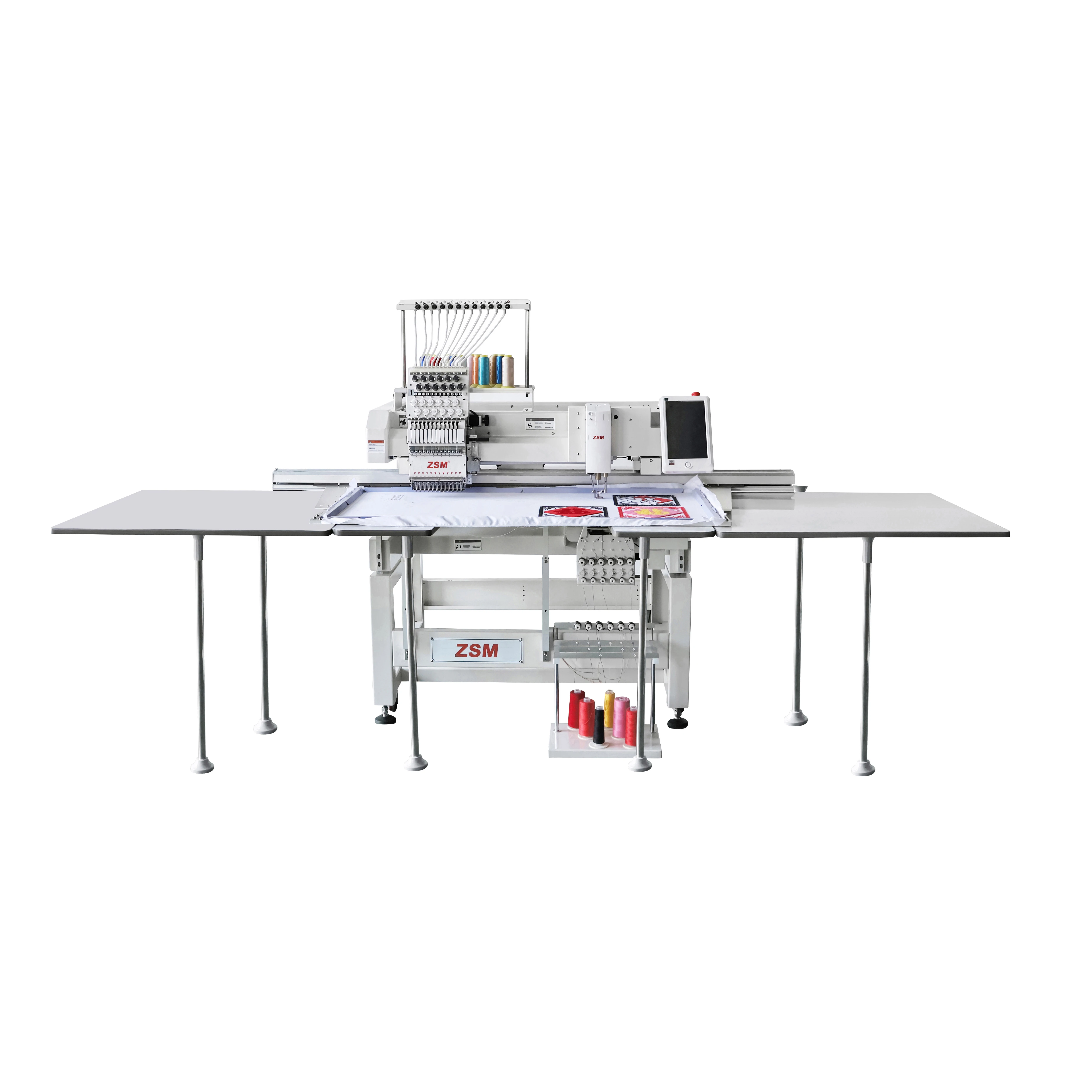 New Professional Home Use Computerized Chenille Chain Stitch Embroidery Machine with Motor/Engine Sequin/Beads/Cording Devices