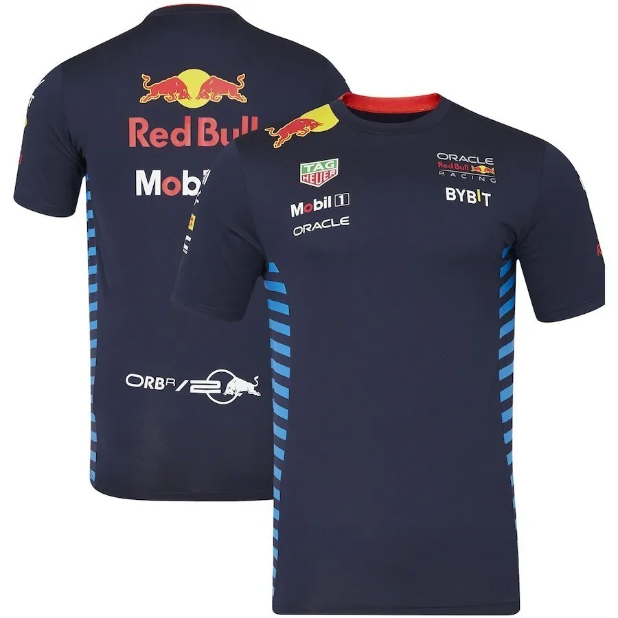 2024 New Formula1 Team Racing Men\'s Summer Outdoor Sports Style T-Shirt Racing Jersey Team Short Sleeve Vetement Y2k Homme