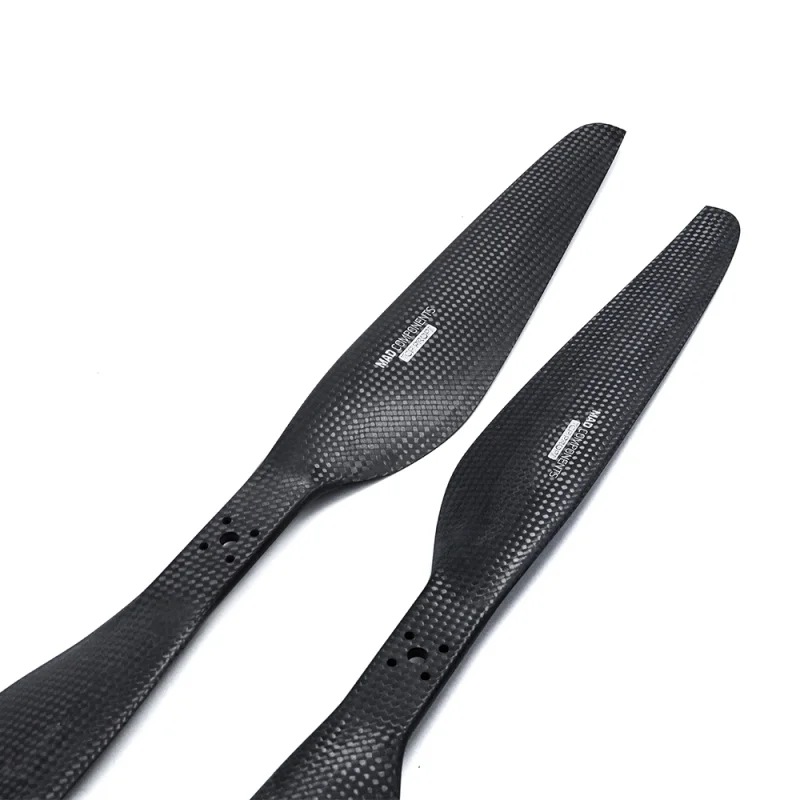 MAD FLUXER PRO MATT 29x8.7 بوصة منخفضة الضوضاء خفيفة الوزن من ألياف الكربون مستقيمة ثابتة المروحة للطائرات بدون طيار