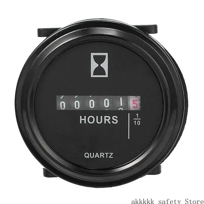 

XXFF 6-80V Generator Hour Meter Counter For Boats Trucks Tractors for Cars