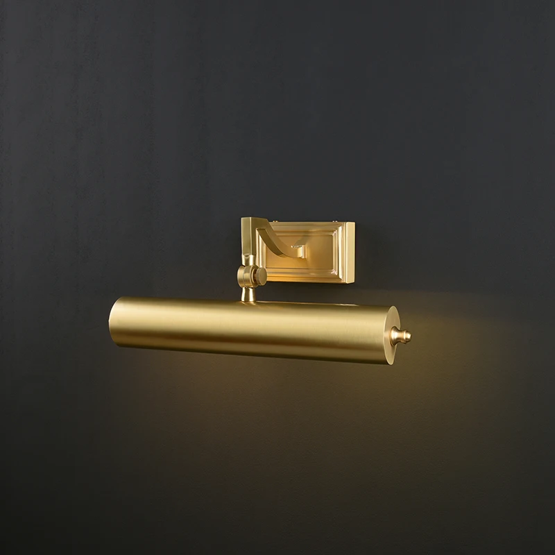 Hand-forged copper wall lamp, bathroom vanity wall lamp