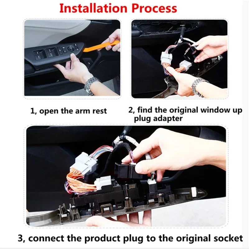 Forten Kingdom Auto Window Open Close & Side Mirror Folding Module Kit For Nissan Patrol 2016-2021