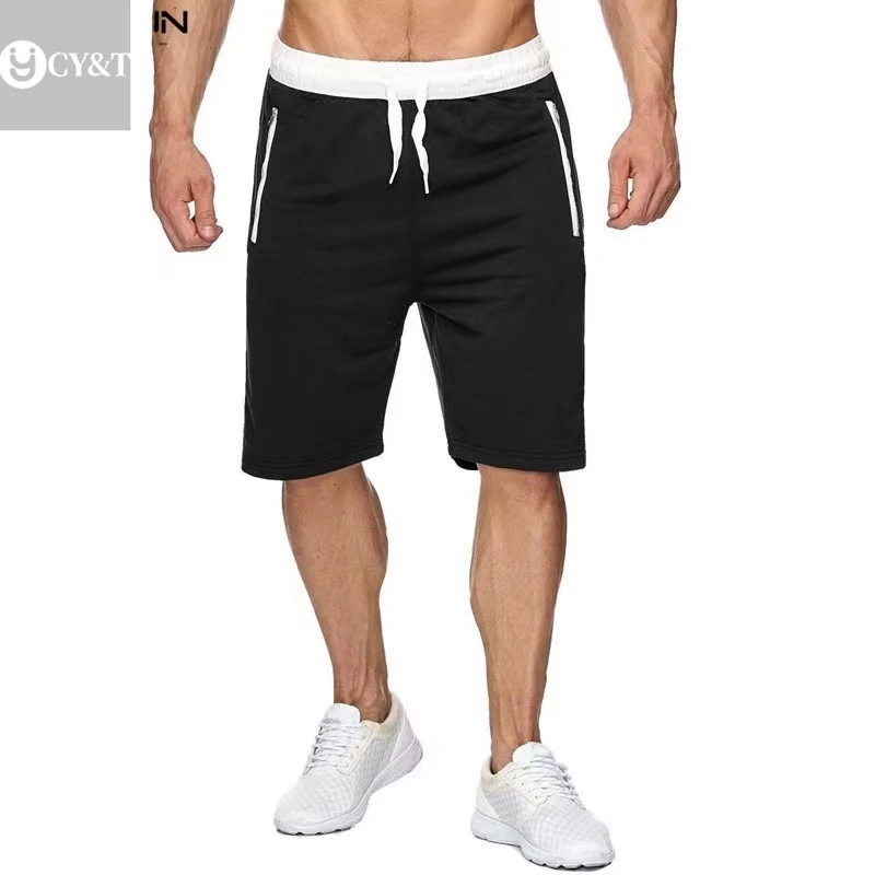

Good quality cotton blend wholesale men' shorts running gym sport summer plus size man workout leggings