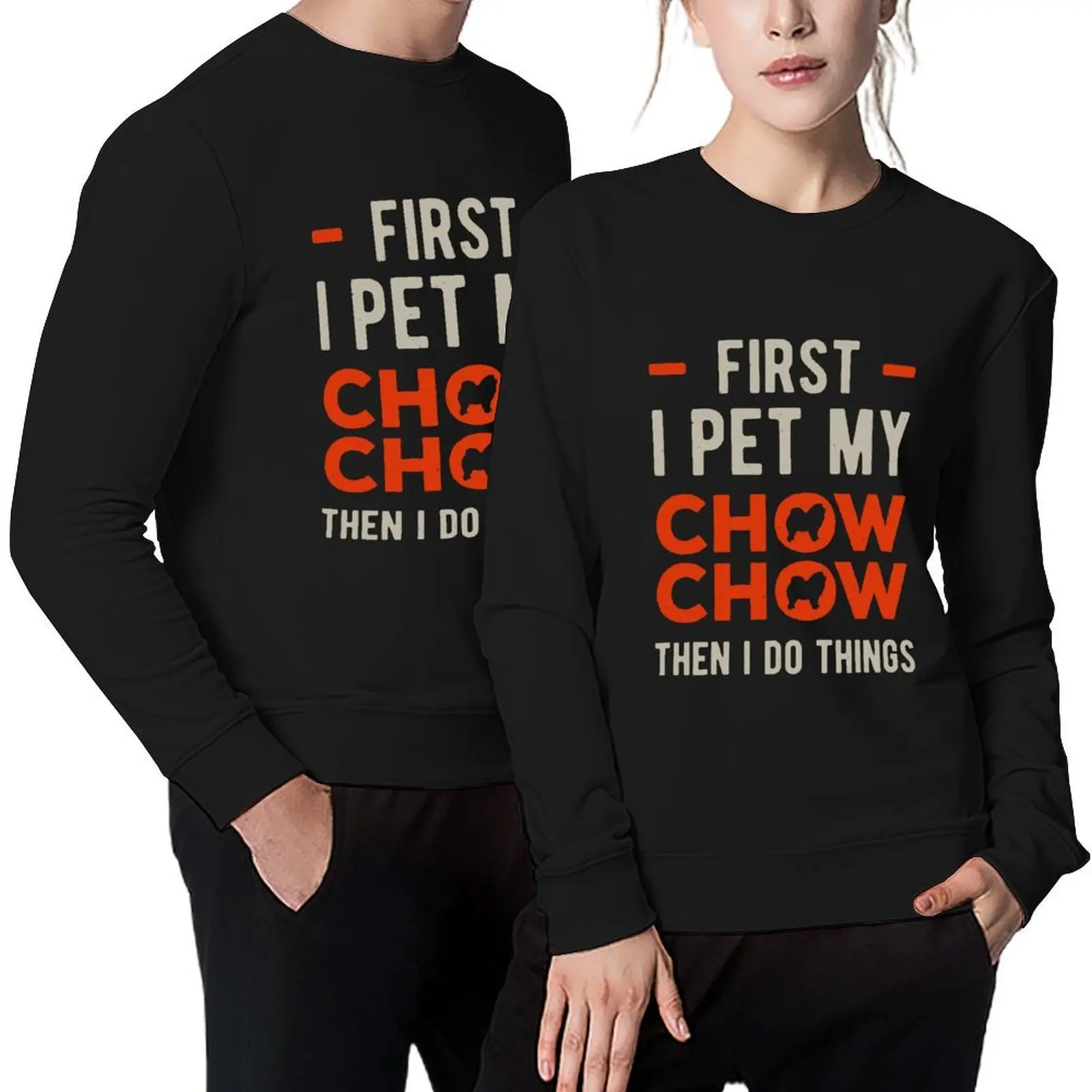 

Chow Chow Funny Pullover blouse men's clothes autumn jacket men korean style clothes new sweatshirt