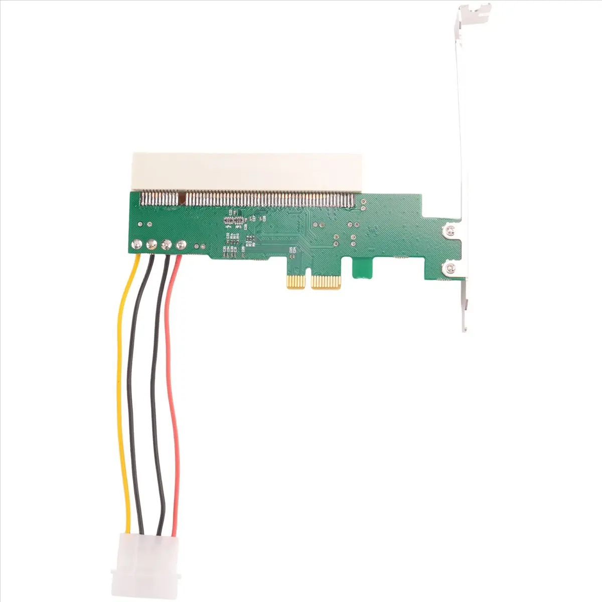 

*A23G1205 Адаптер PCIE — PCI Плата расширения PCI Express X1 — PCI Плата расширения ASM1083 Чипсет с 4-контактным разъемом питания