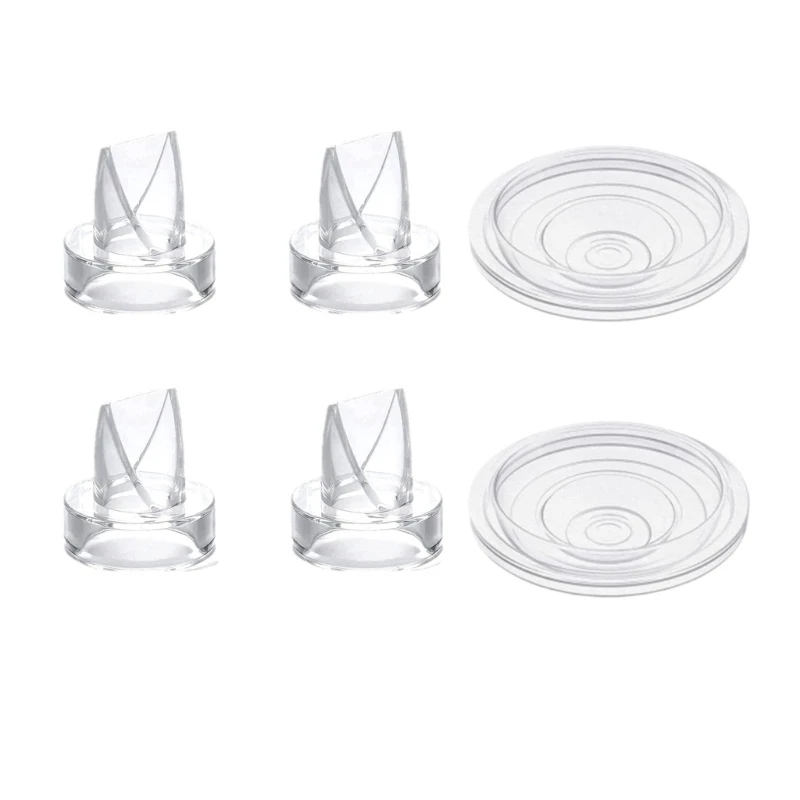 

L5YF Essential Breast Accessory Silicone Duckbill Valves & Diaphragms Long Lasting Replacements Simple Installation