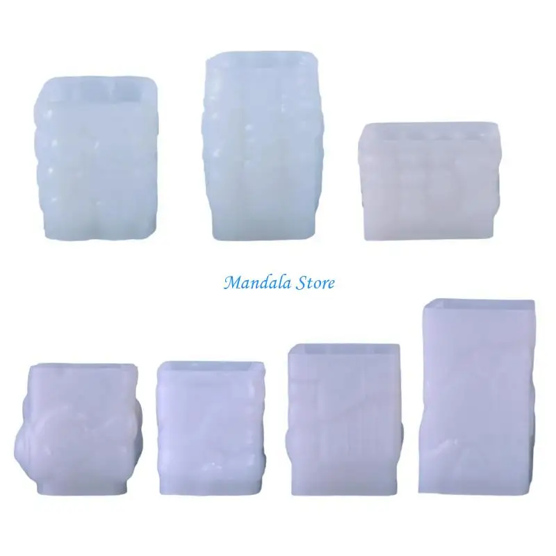 

U2JC 3D Cubic Molds for DIY Soap Craft Chocolate Fondant