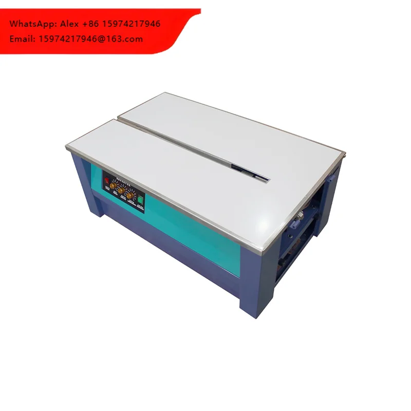 Lianlian Automatic Electric Hot Melt Strapping Machine-Easy Operation 1 Year Warranty For Chemical Commodity Packaging (Paper