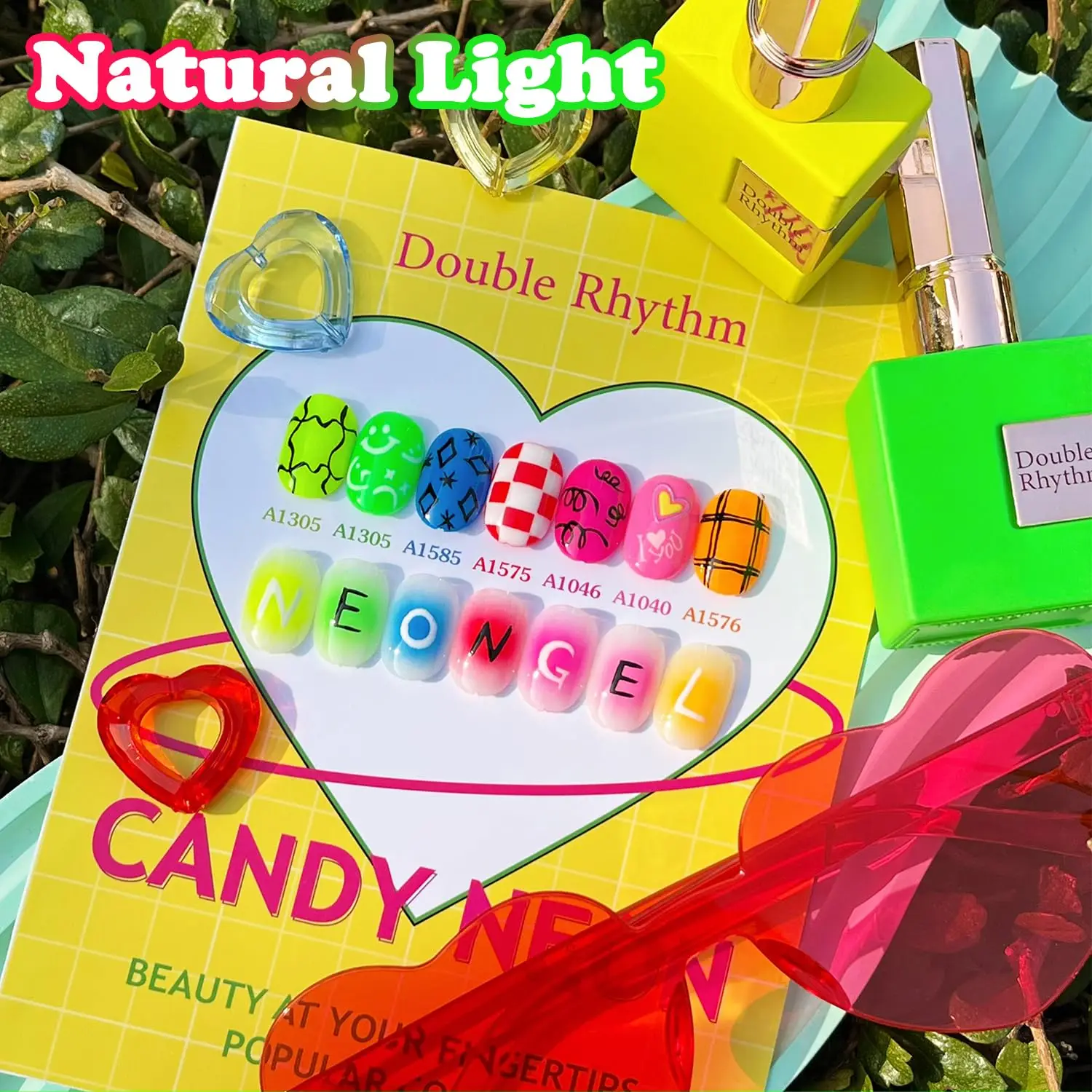 Conjunto de esmaltes em gel 28 unidades com cura de lâmpada UV/LED, cores neon para manicure DIY em casa