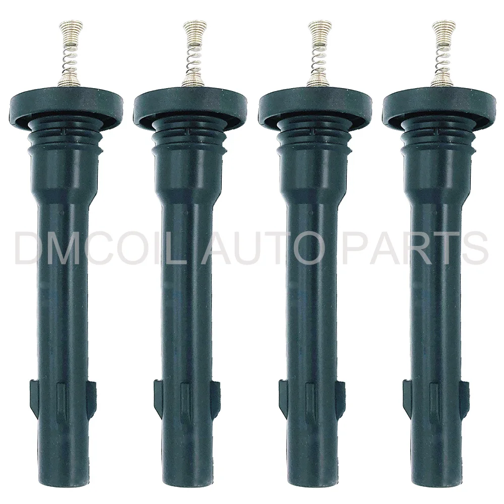 4 PCS IGNITION COIL RUBBER BOOTS WITH SPRING FOR CHANGAN CS75 PLUS CS95 CS85 COUPE 2.0T JL486ZQ3/Q4 2016- 3705010A03 3705010-A03